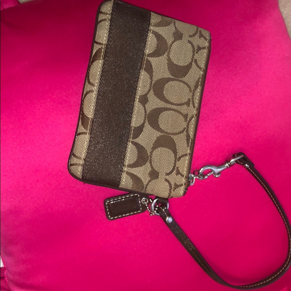 Authentic Coach Wristlet